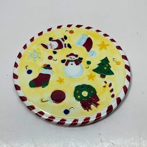 Cooks Club Xmas Trivet ceramic